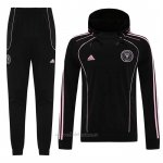 Chandal con Capucha del Paris Saint-Germain 2025 Negro