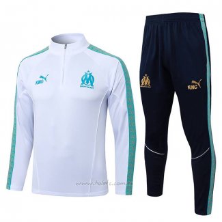 Chandal de Sudadera del Olympique Marsella 2025-2026 Blanco