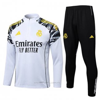 Chandal de Sudadera del Real Madrid 2025-2026 Blanco