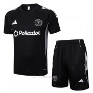 Chandal del Inter Miami Manga Corta 2025-2026 Negro - Pantalon Corto