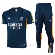 Chandal del Real Madrid Manga Corta 2023-2024 Azul