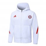 Chaqueta con Capucha del Bayern Munich 2025-2026 Blanco