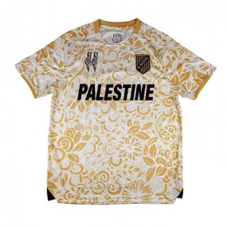 Camiseta Palestina Special 2025-2026 Amarillo Tailandia