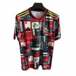 Camiseta Real Madrid Special 2025-2026 Negro Rojo Tailandia