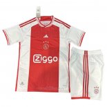 Camiseta Ajax Primera Nino 2023-2024