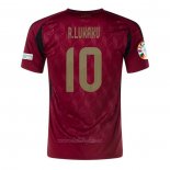 Camiseta Belgica Jugador R.Lukaku Primera 2024