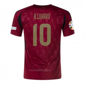 Camiseta Belgica Jugador R.Lukaku Primera 2024