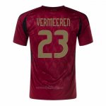 Camiseta Belgica Jugador Vermeeren Primera 2024