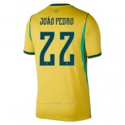 Camiseta Brasil Jugador Joao Pedro Primera 2026