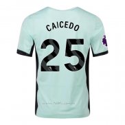 Camiseta Chelsea Jugador Caicedo Tercera 2023-2024