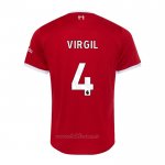 Camiseta Liverpool Jugador Virgil Primera 2023-2024