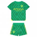 Camiseta Manchester City Portero Nino 2023-2024 Verde