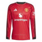 Camiseta Manchester United Primera Manga Larga 2025-2026