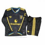 Camiseta Manchester United Tercera Manga Larga Nino 2025-2026