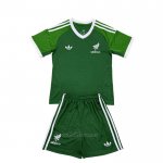 Camiseta Mexico Portero Primera Nino 2025