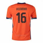 Camiseta Paises Bajos Jugador Veerman Primera 2024-2025