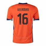 Camiseta Paises Bajos Jugador Veerman Primera 2024-2025