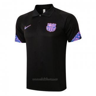 Camiseta Polo del Barcelona 2022-2023 Negro