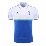 Camiseta Polo del Juventus 2022-2023 Blanco y Azul