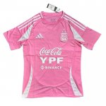 Camiseta Pre Partido del Argentina 2025 Rosa