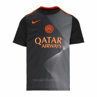 Camiseta Pre Partido del Inter Milan 2025-2026 Negro