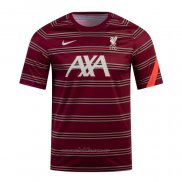 Camiseta Pre Partido del Liverpool 2022 Rojo