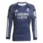 Camiseta Real Madrid Segunda Manga Larga 2025-2026