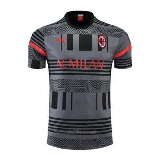 Camiseta de Entrenamiento AC Milan 2022-2023 Gris