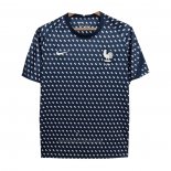 Camiseta de Entrenamiento Francia 2022 Azul Oscuro