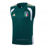 Camiseta de Entrenamiento Italia Sin Mangas 2025-2026 Verde