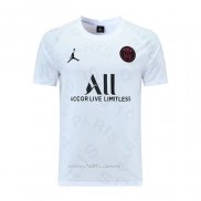 Camiseta de Entrenamiento Paris Saint-Germain Jordan 2021 Blanco