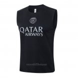 Camiseta de Entrenamiento Paris Saint-Germain Sin Mangas 2025-2026 Negro