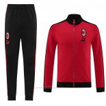 Chandal de Chaqueta del AC Milan 2023-2024 Rojo