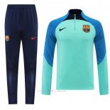 Chandal de Sudadera del Barcelona 2022-2023 Verde