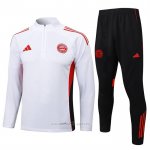 Chandal de Sudadera del Bayern Munich 2025-2026 Blanco