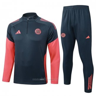 Chandal de Sudadera del Bayern Munich 2025-2026 Gris Naranja