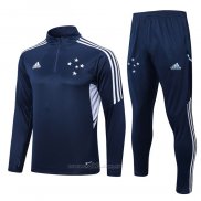 Chandal de Sudadera del Cruzeiro 2022-2023 Azul