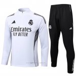 Chandal de Sudadera del Real Madrid 2025-2026 Blanco