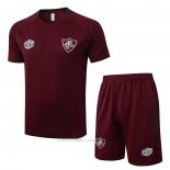 Chandal del Fluminense Manga Corta 2025-2026 Rojo - Pantalon Corto