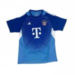Camiseta Bayern Munich Portero 2025-2026 Azul Tailandia