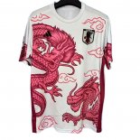 Camiseta Japon Dragon 2025-2026 Blanco Rojo Tailandia