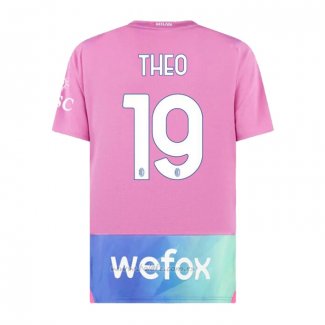 Camiseta AC Milan Jugador Theo Tercera 2023-2024