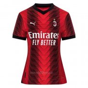 Camiseta AC Milan Primera Mujer 2023-2024