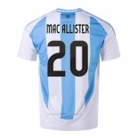 Camiseta Argentina Jugador Mac Allister Primera 2024