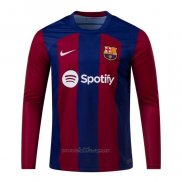 Camiseta Barcelona Primera Manga Larga 2023-2024