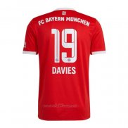 Camiseta Bayern Munich Jugador Davies Primera 2022-2023