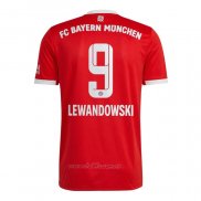 Camiseta Bayern Munich Jugador Lewandowski Primera 2022-2023