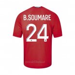 Camiseta Lille Jugador B.Soumare Primera 2020-2021