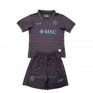 Camiseta Napoli Tercera Nino 2025-2026