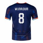 Camiseta Paises Bajos Jugador Wijnaldum Segunda 2024-2025